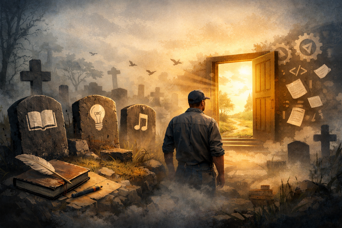 The Graveyard Is Full of Ideas That Never Got Out