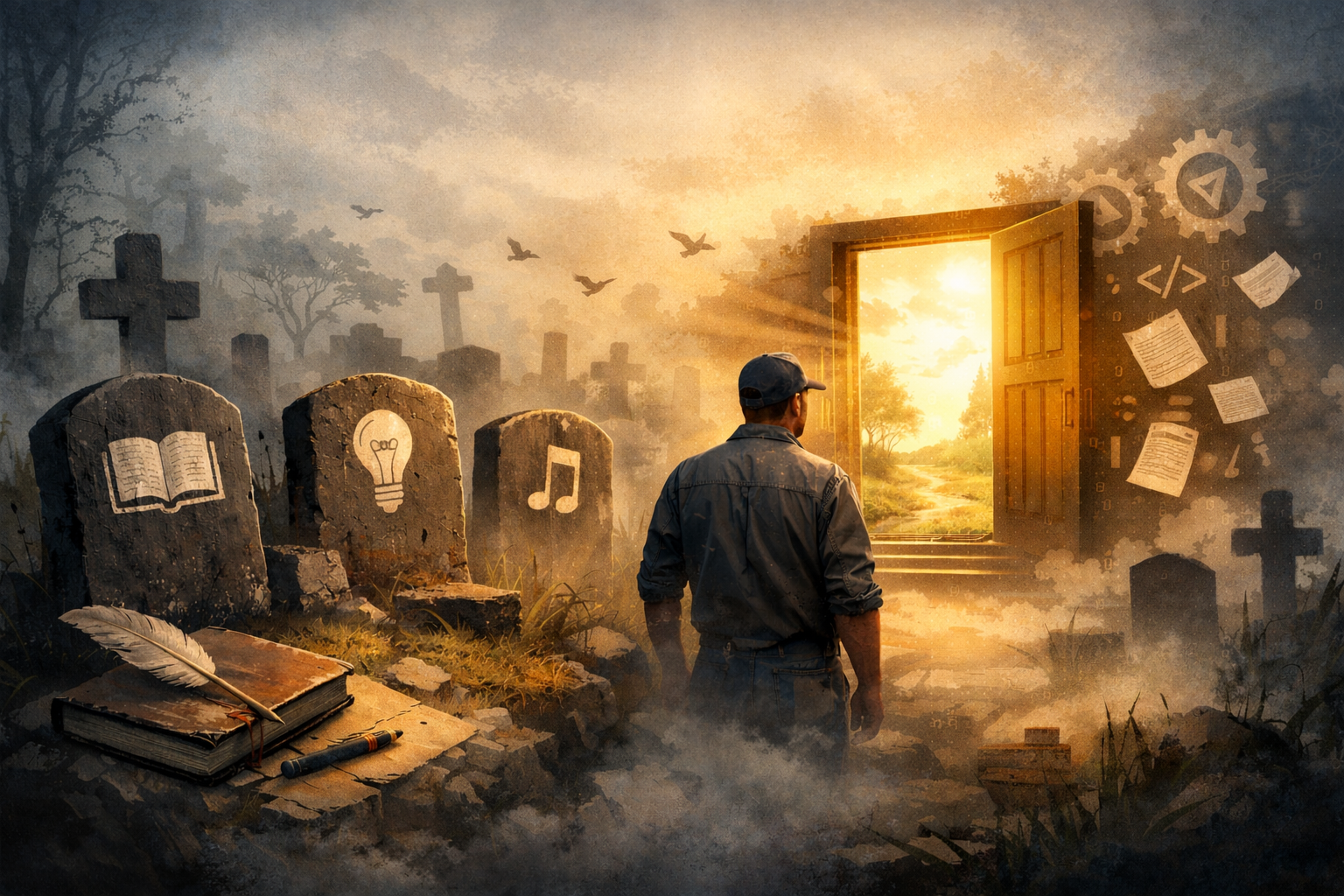 The Graveyard Is Full of Ideas That Never Got Out