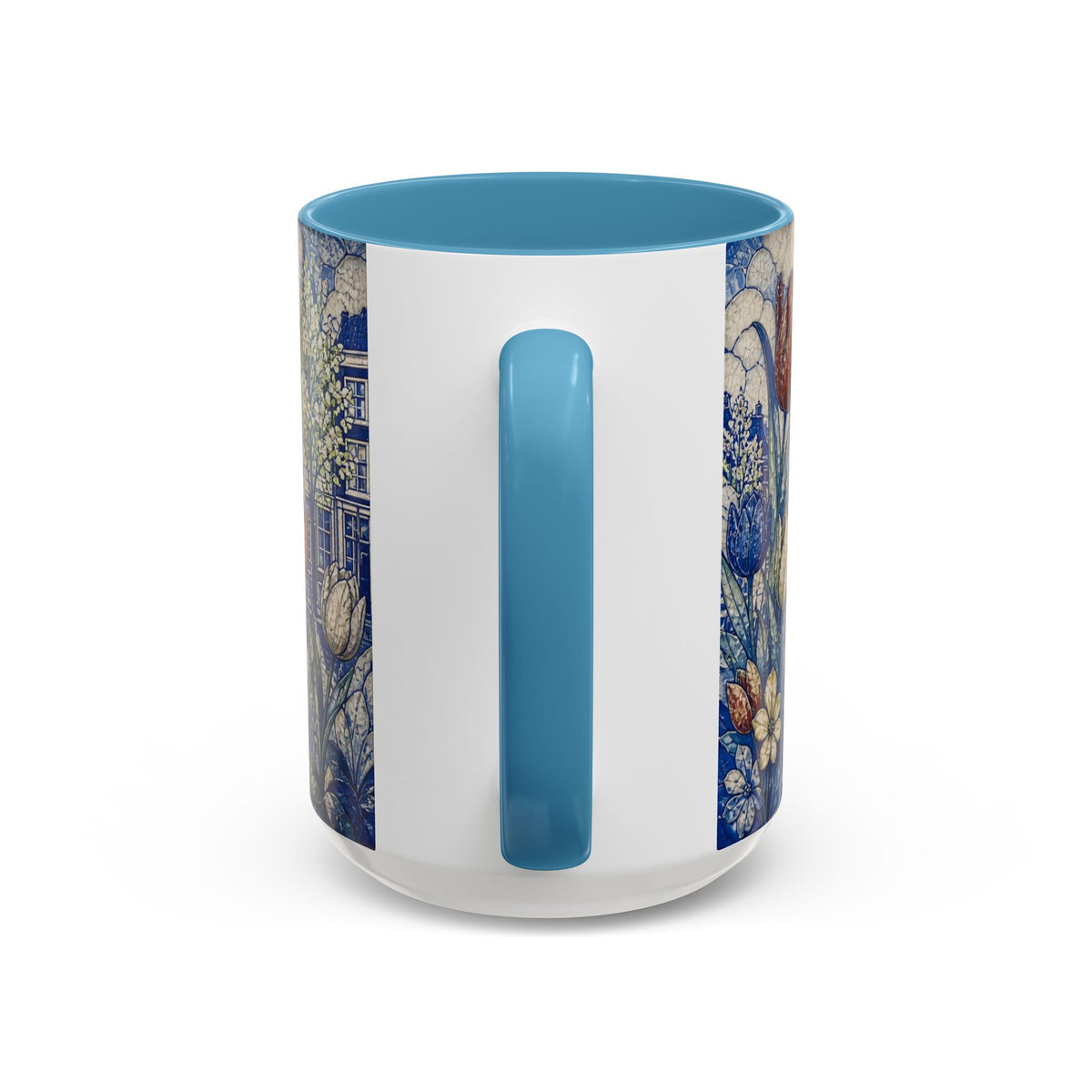 Amsterdam Accent Coffee Mug, Material-Look Travel Art, 11oz 15oz
