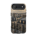 Paris Phone Case, Rooftop Travel Art, Tough Protective Case, Matte or Glossy