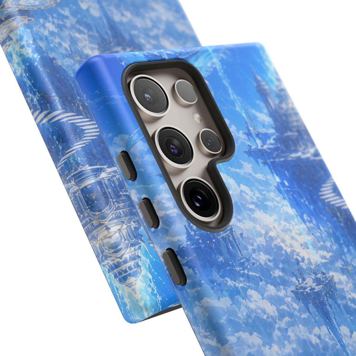 Azure Descent Anime Fantasy Tough Phone Case