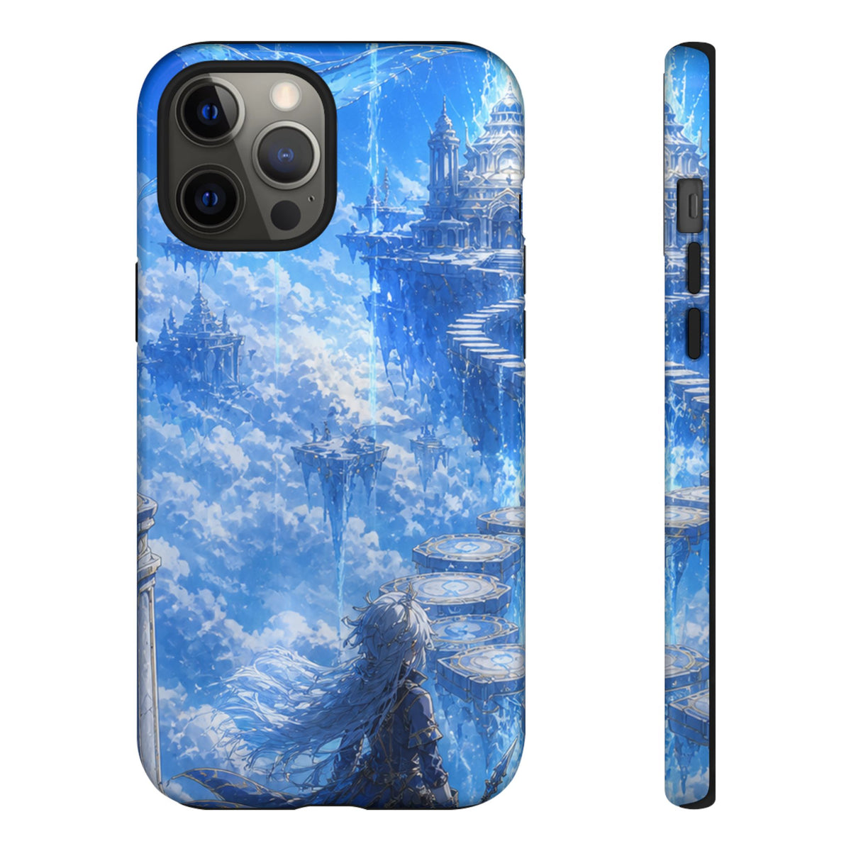 Azure Descent Anime Fantasy Tough Phone Case