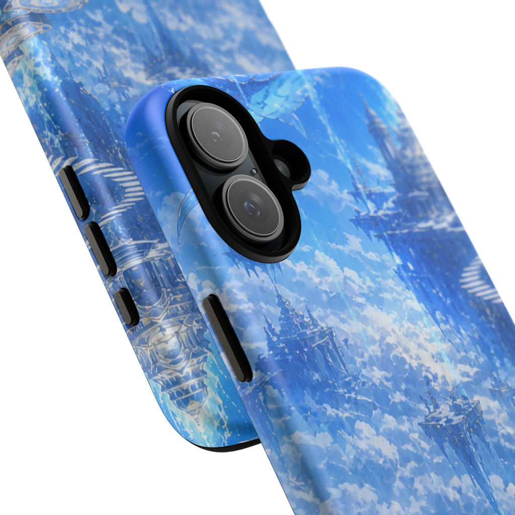 Azure Descent Anime Fantasy Tough Phone Case