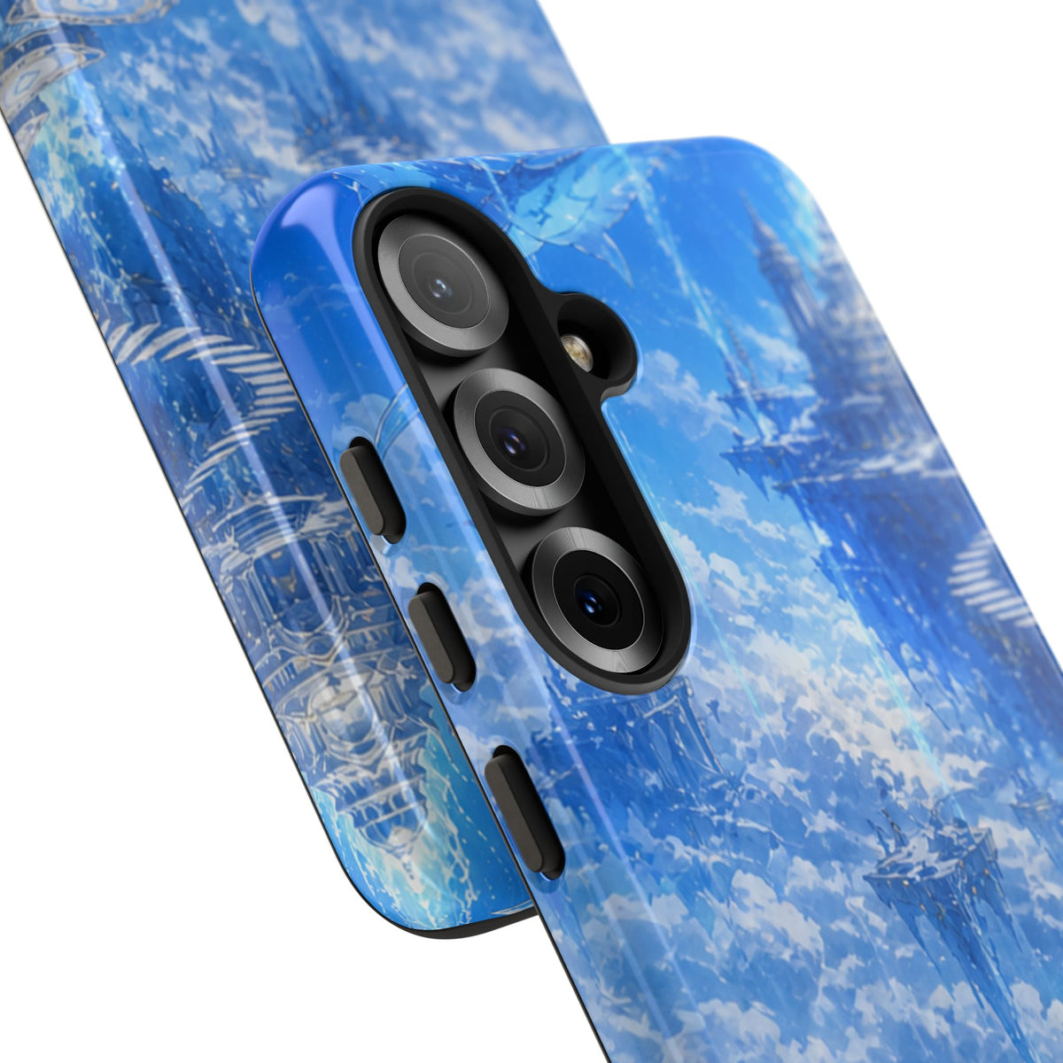 Azure Descent Anime Fantasy Tough Phone Case