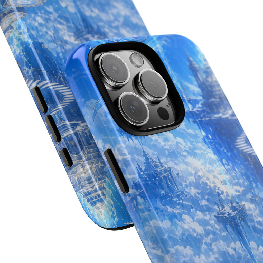 Azure Descent Anime Fantasy Tough Phone Case