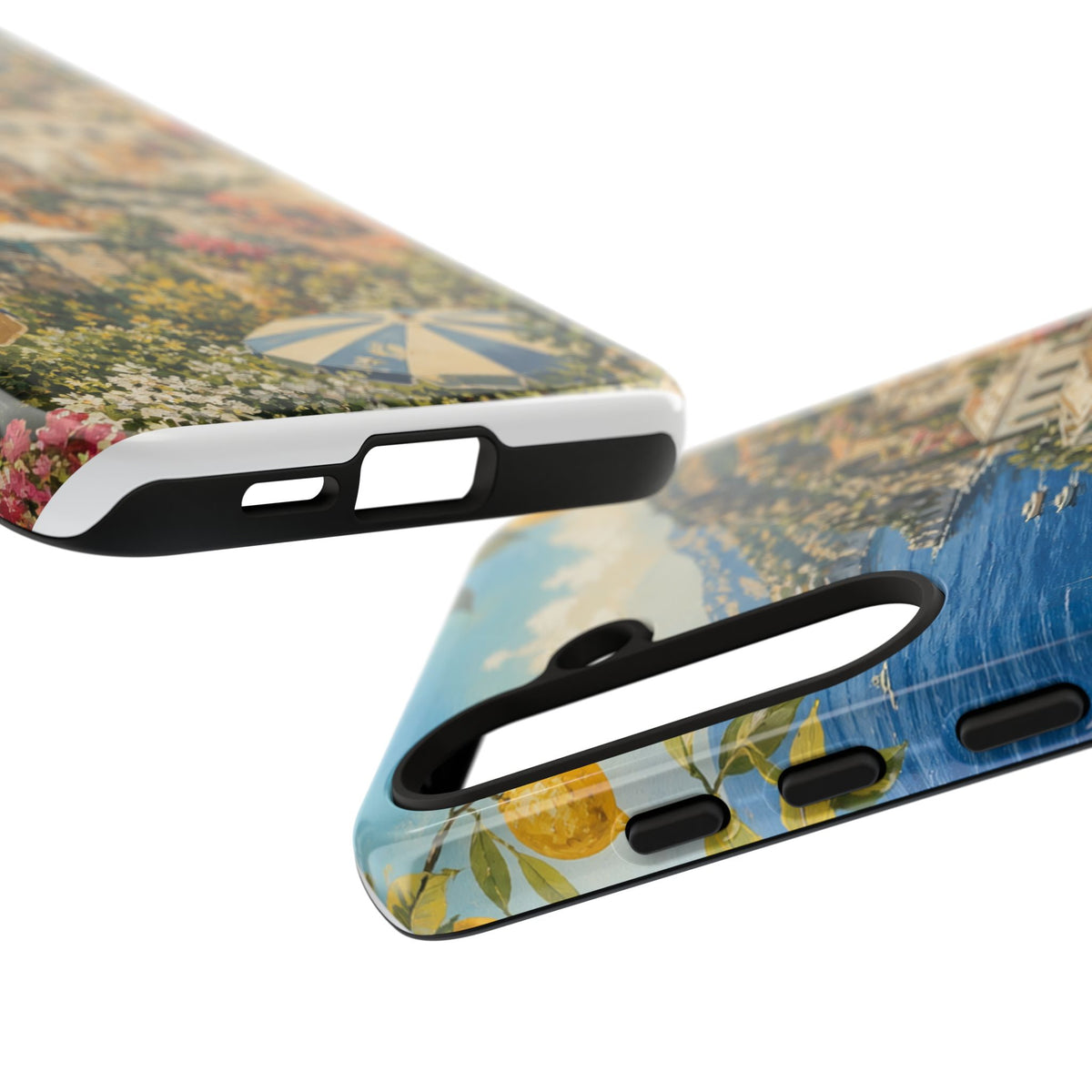 Amalfi Coast Phone Case, Coastal Travel Art, Tough Protective Case, Matte or Glossy