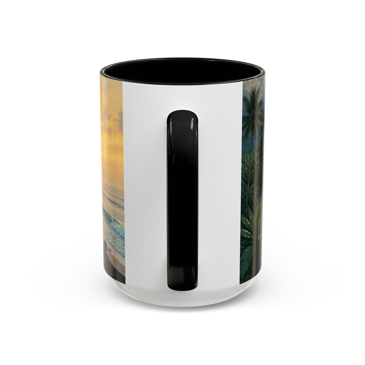 Bali Accent Coffee Mug, Scenic Travel Art, 11oz 15oz