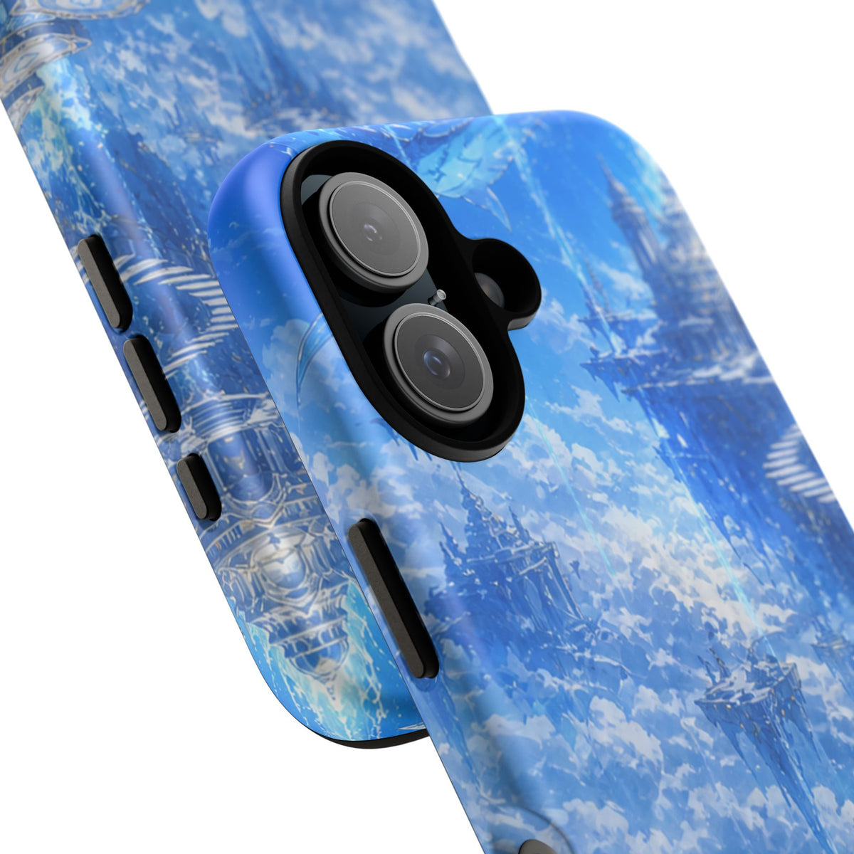 Azure Descent Anime Fantasy Tough Phone Case