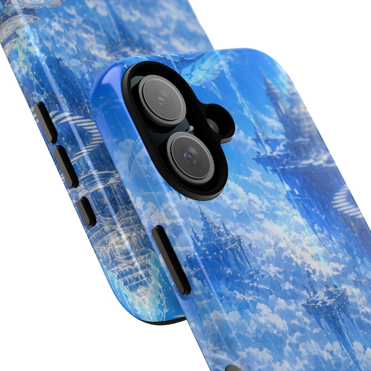 Azure Descent Anime Fantasy Tough Phone Case