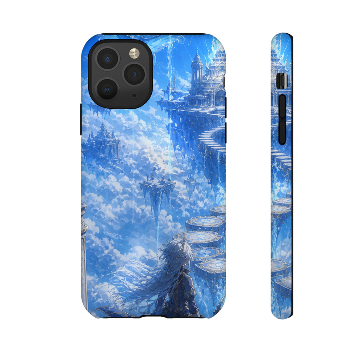 Azure Descent Anime Fantasy Tough Phone Case