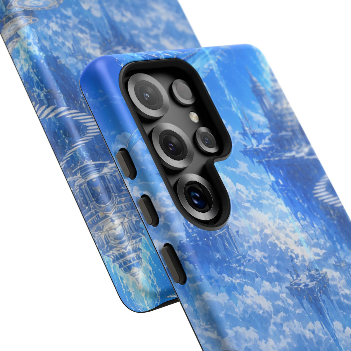 Azure Descent Anime Fantasy Tough Phone Case