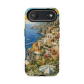 Amalfi Coast Phone Case, Coastal Travel Art, Tough Protective Case, Matte or Glossy