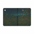 Dinosaur iPad Case, Dinosaur Garden Folio, Vegan Leather Tablet Case with Card Pockets, Dino Gift, Gift for Kids