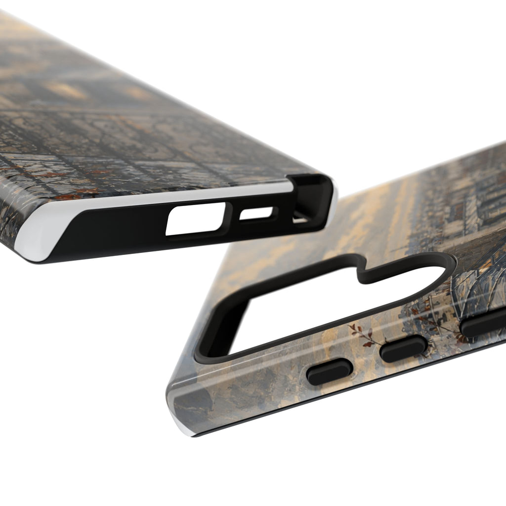 Paris Phone Case, Rooftop Travel Art, Tough Protective Case, Matte or Glossy