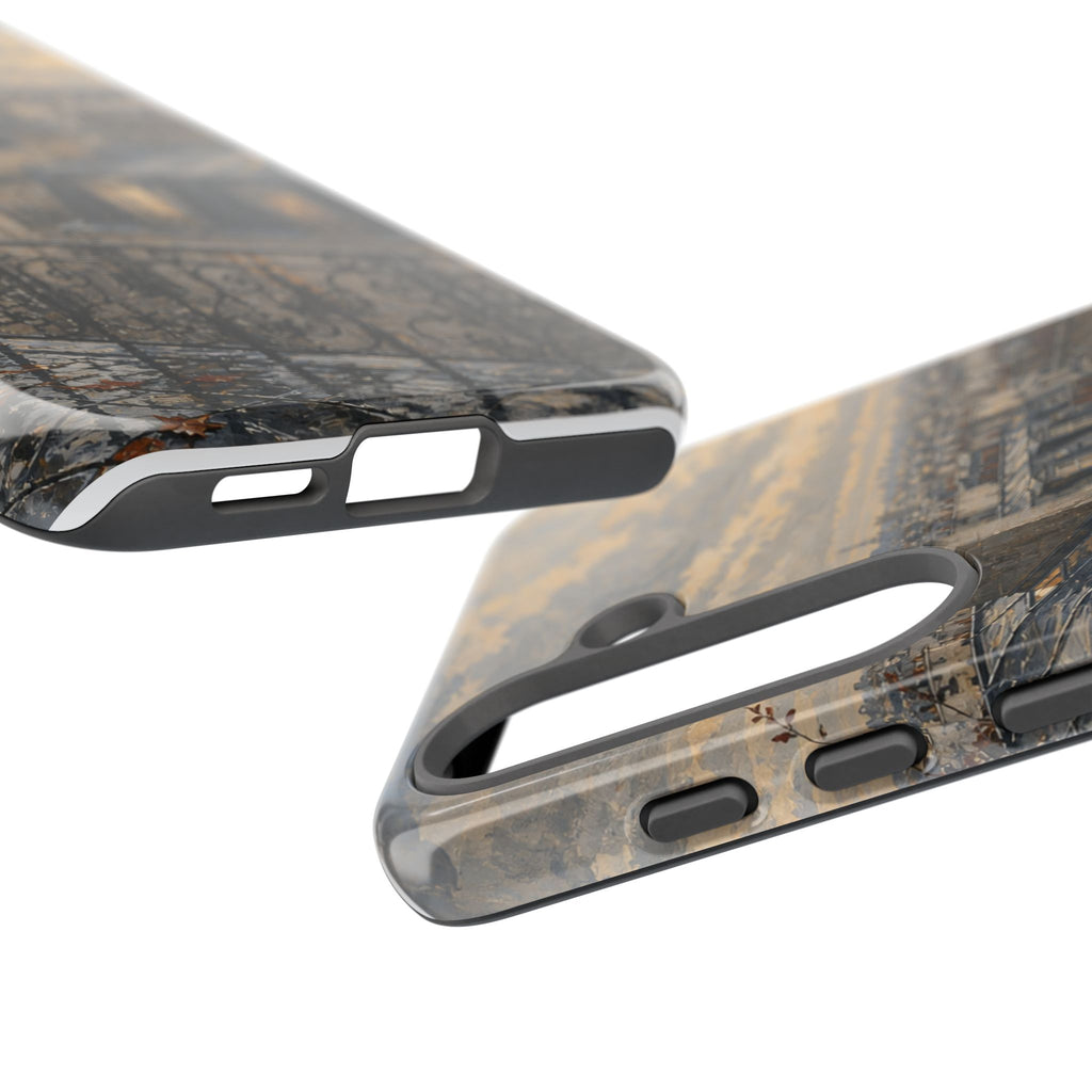 Paris Phone Case, Rooftop Travel Art, Tough Protective Case, Matte or Glossy