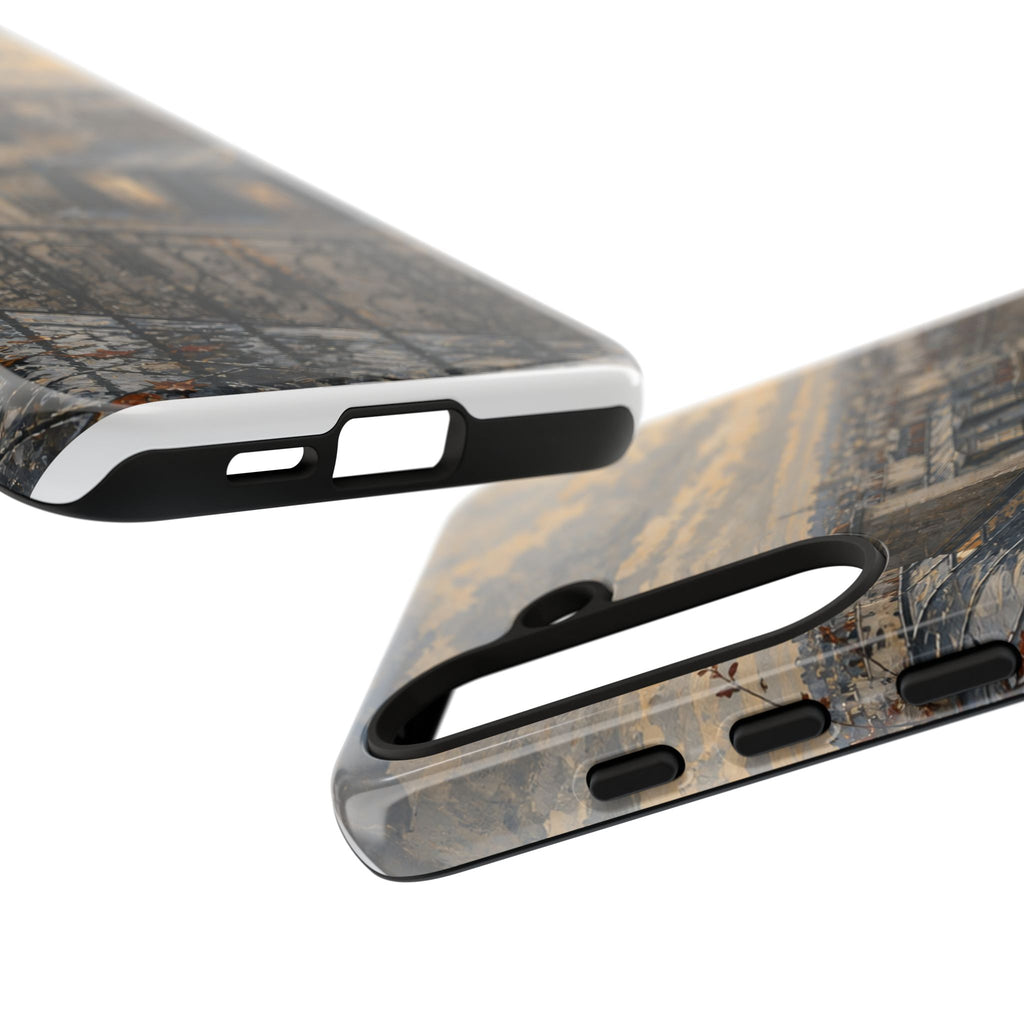 Paris Phone Case, Rooftop Travel Art, Tough Protective Case, Matte or Glossy