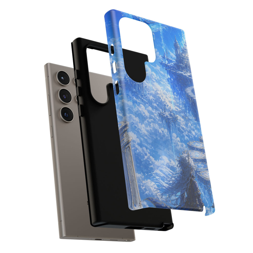 Azure Descent Anime Fantasy Tough Phone Case