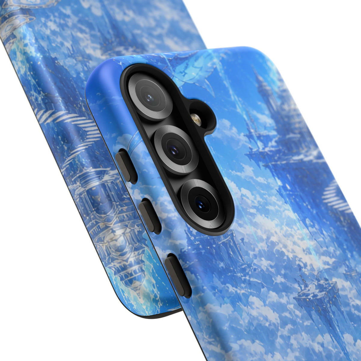 Azure Descent Anime Fantasy Tough Phone Case