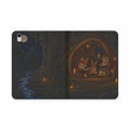 Book Lover iPad Case, Midnight Library Folio, Vegan Leather Tablet Case with Card Pockets, Reading Gift, Teacher Gift
