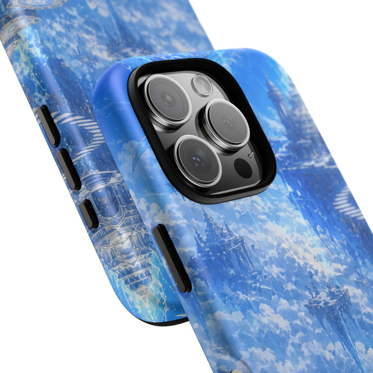 Azure Descent Anime Fantasy Tough Phone Case