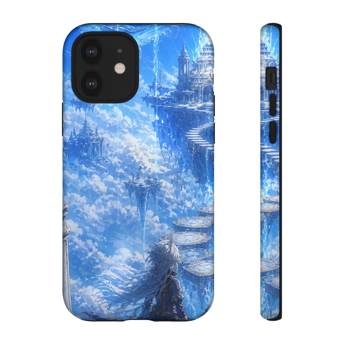 Azure Descent Anime Fantasy Tough Phone Case