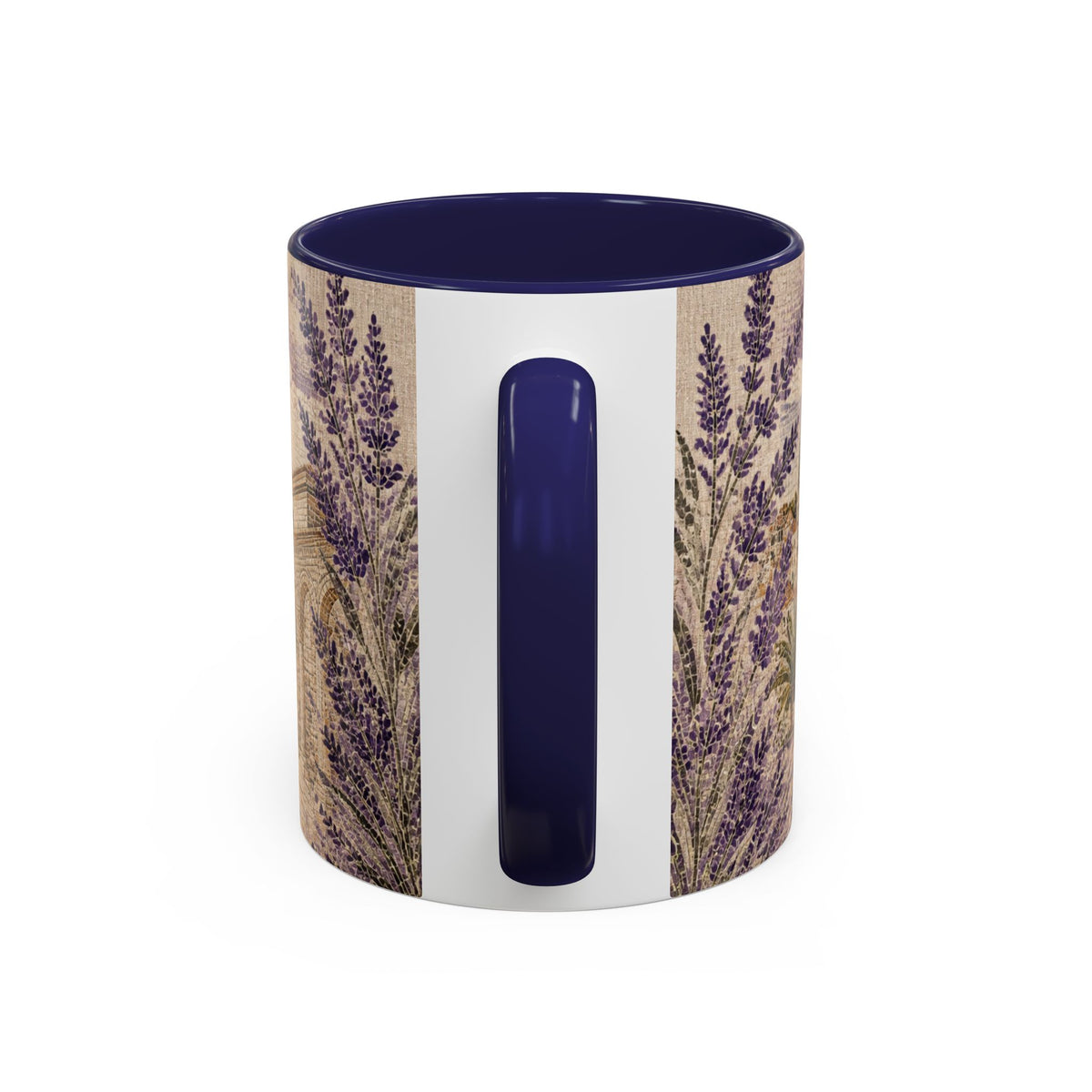 Hvar & Split Accent Coffee Mug, Material-Look Travel Art, 11oz 15oz