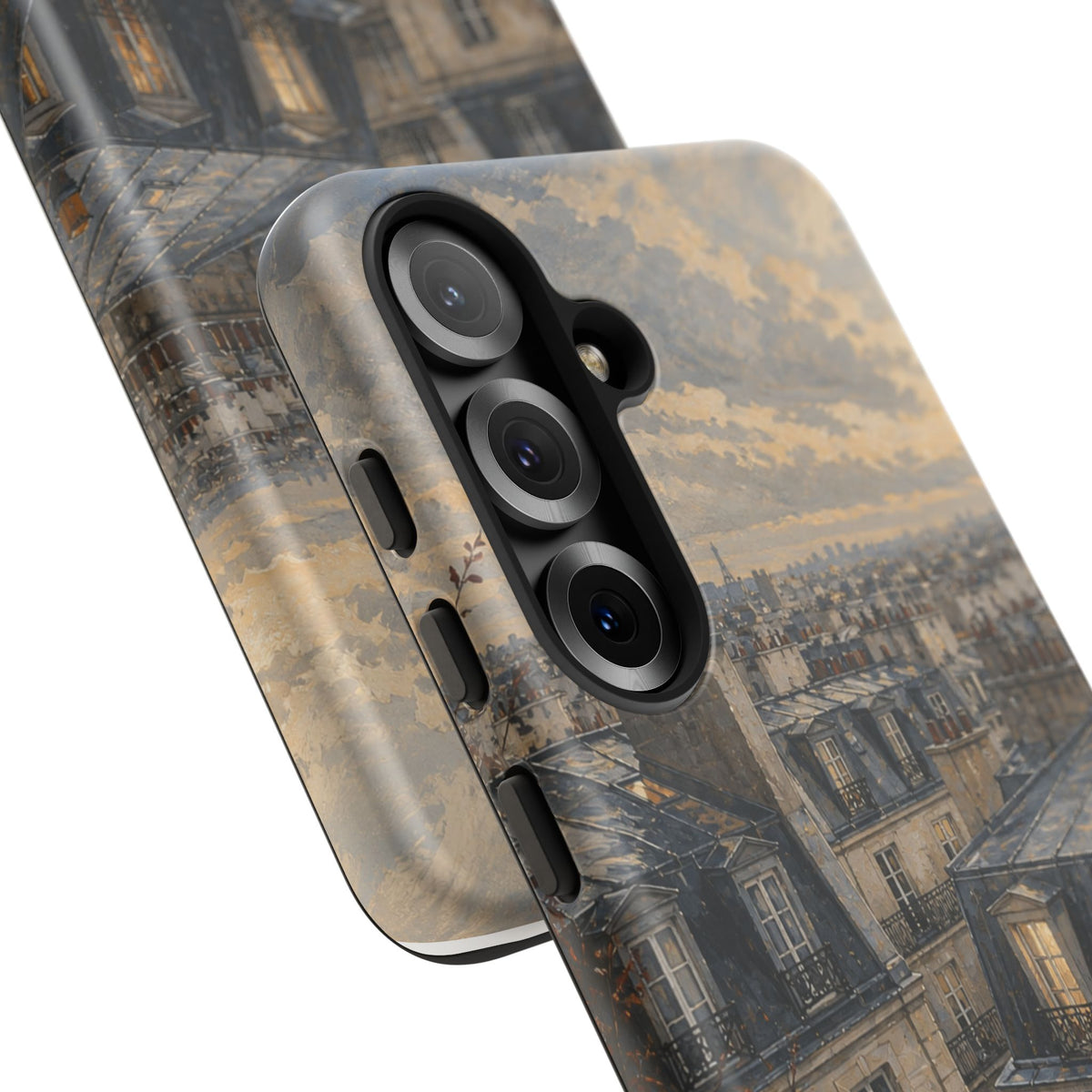 Paris Phone Case, Rooftop Travel Art, Tough Protective Case, Matte or Glossy