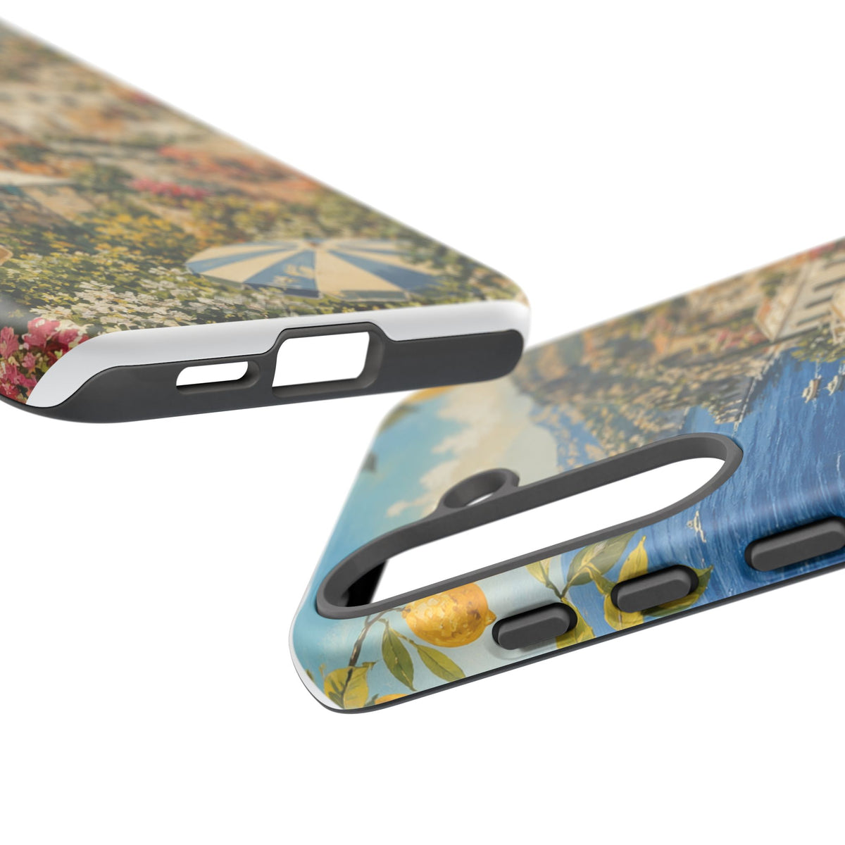 Amalfi Coast Phone Case, Coastal Travel Art, Tough Protective Case, Matte or Glossy