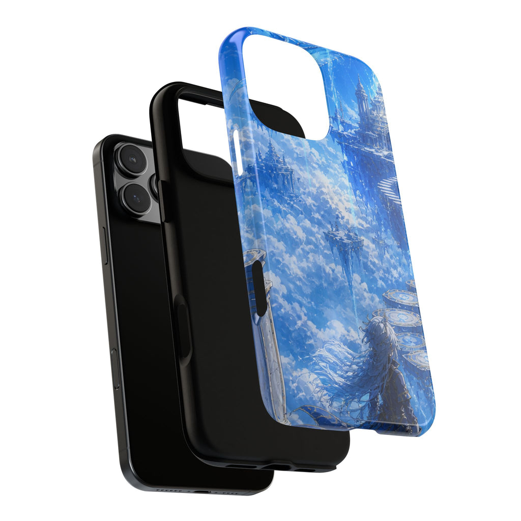 Azure Descent Anime Fantasy Tough Phone Case