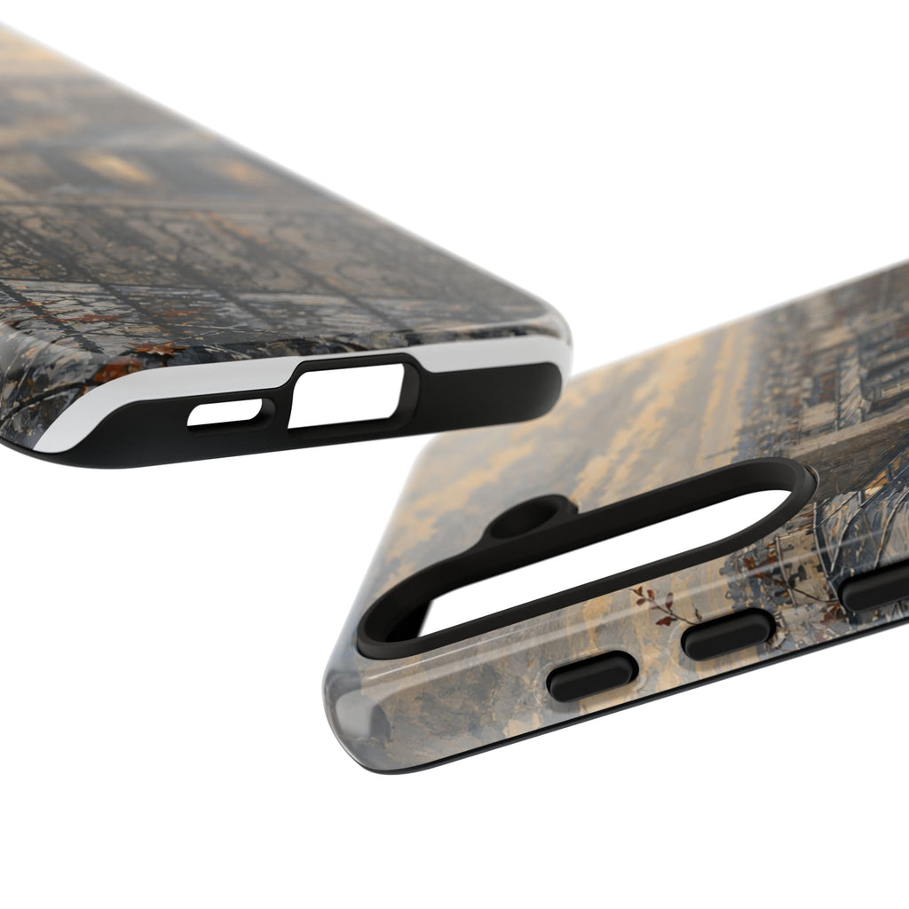 Paris Phone Case, Rooftop Travel Art, Tough Protective Case, Matte or Glossy