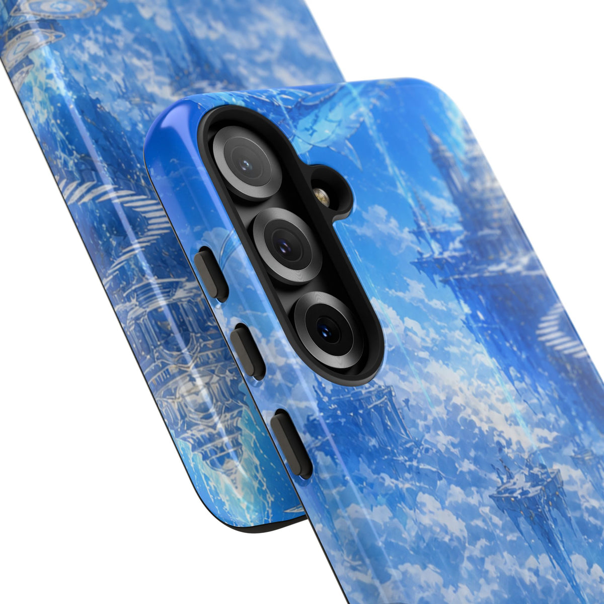 Azure Descent Anime Fantasy Tough Phone Case