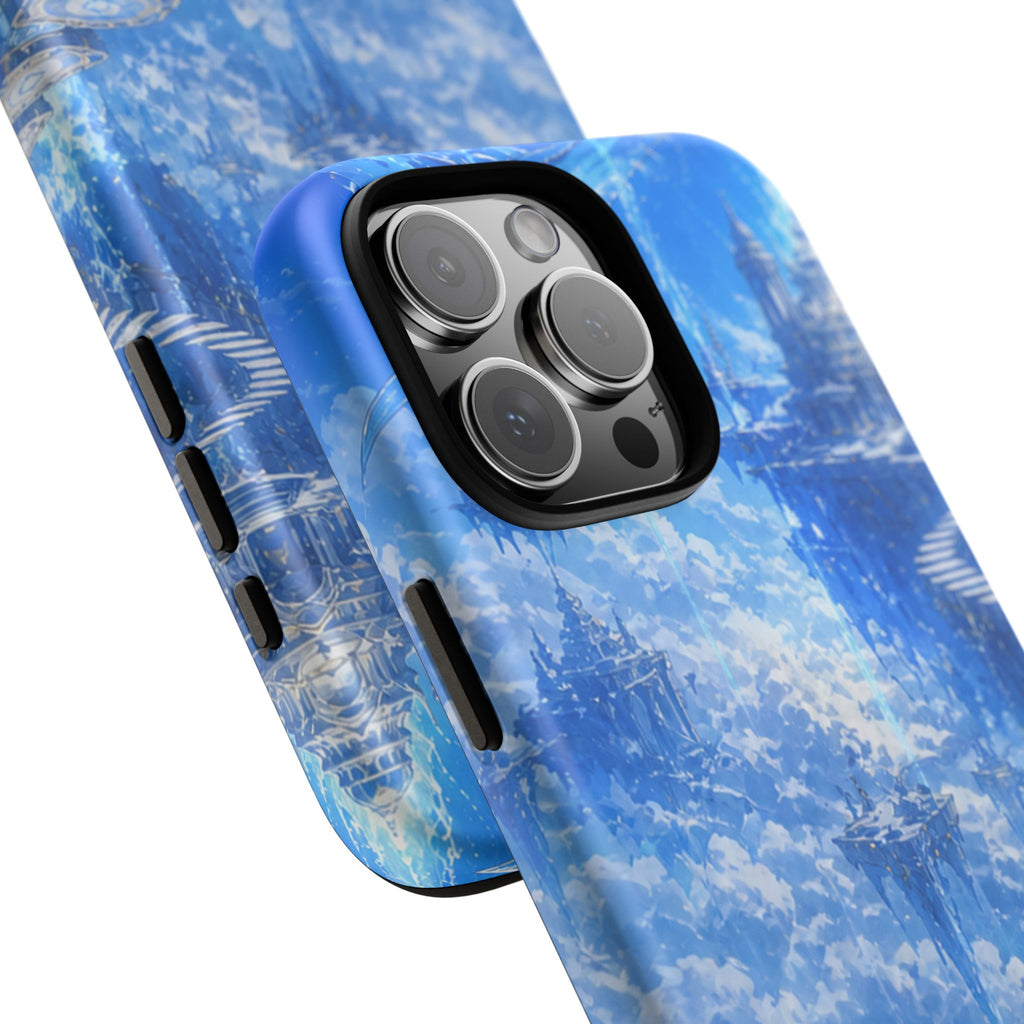 Azure Descent Anime Fantasy Tough Phone Case