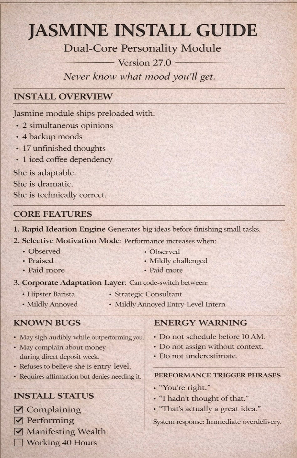 Custom AI Persona Dossier — Build Anyone