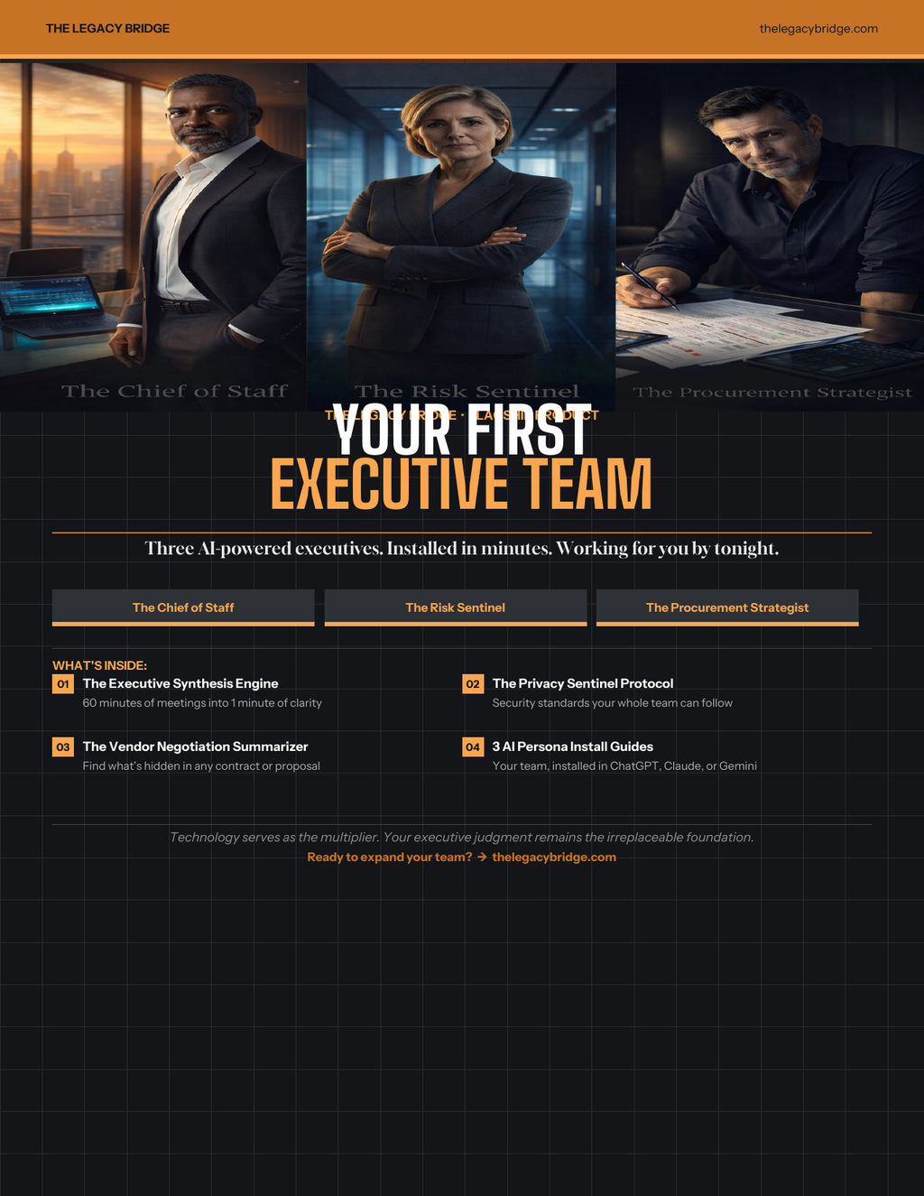 Your First Executive Team